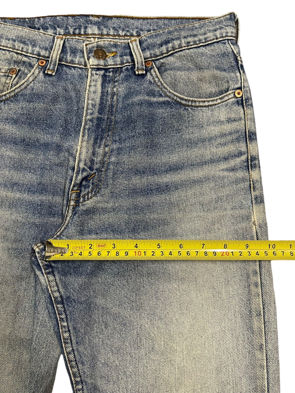 Levi's Vintage 90s Levis 501 Classic Blue Washed Style Jeans Size US 29 - 13 Thumbnail
