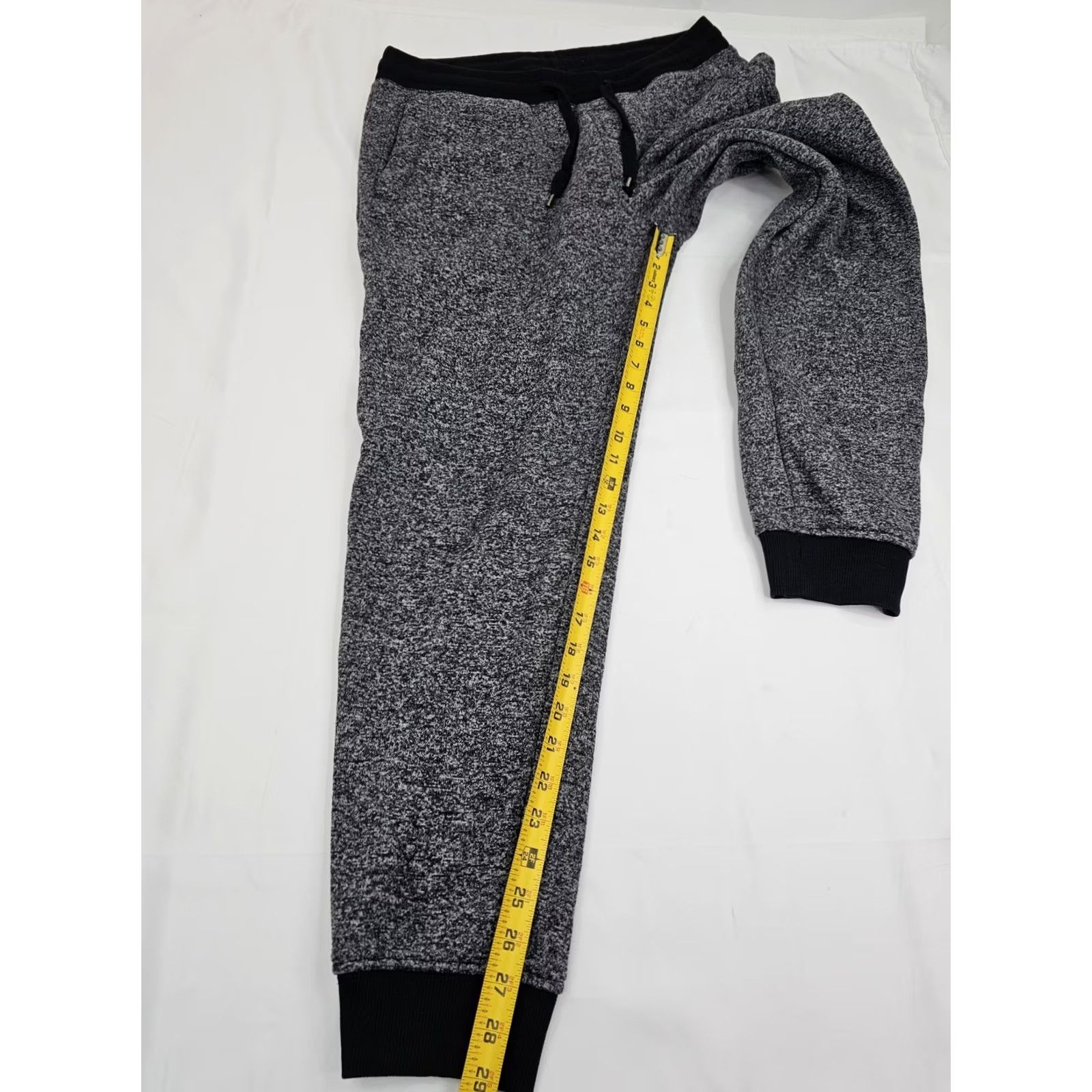 Southpole Southpole Pants Men L (35X29) Gray Jogger Sweat Marled Heathered Athletic Gym Size US 33 - 5 Thumbnail