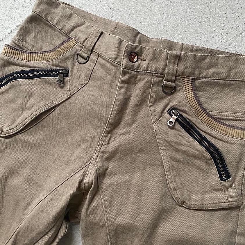 Japanese Brand × PPFM PPFM Curved denim pants Size US 34 / EU 50 - 4 Thumbnail