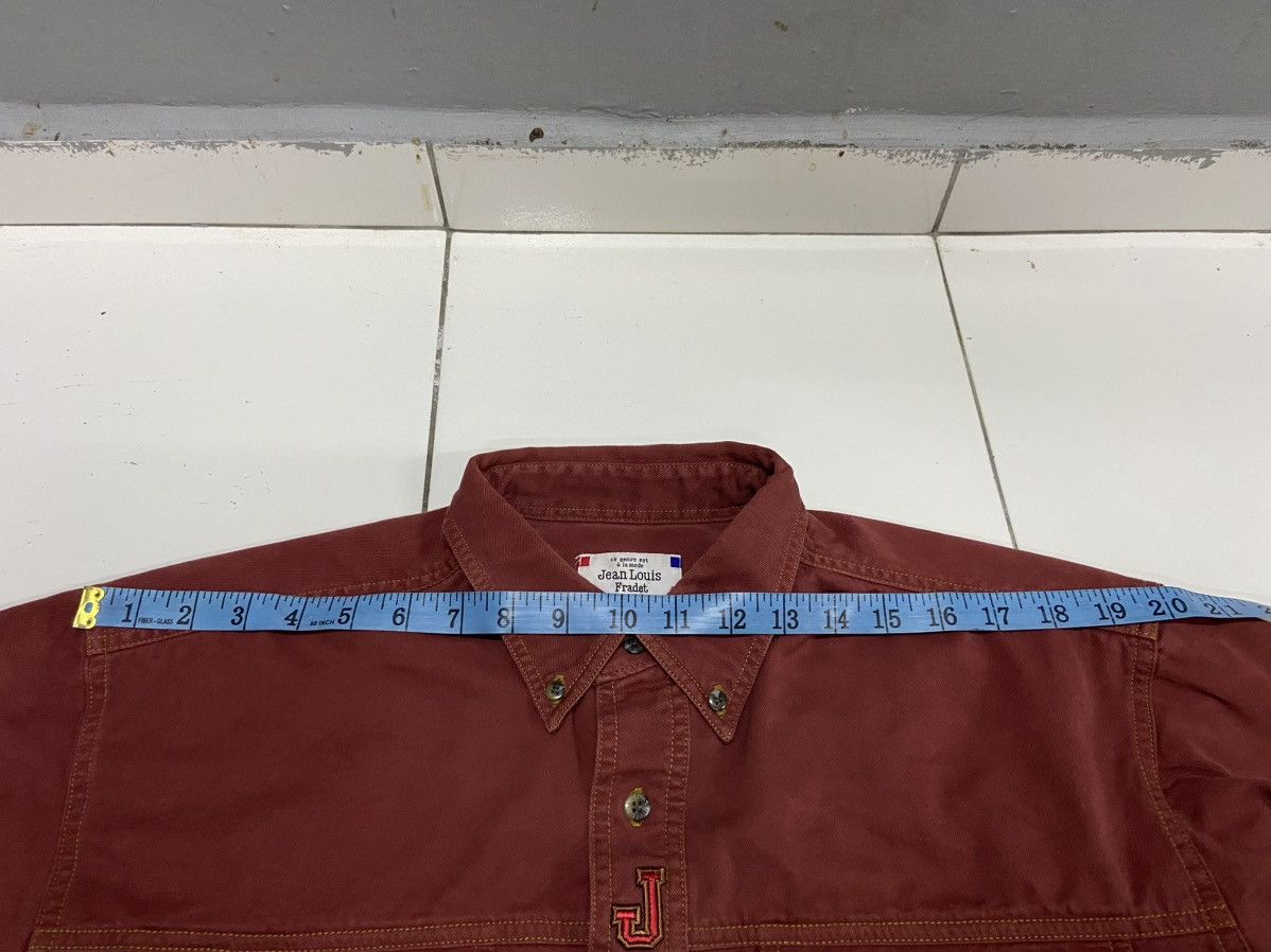 Other JEAN LOUIS FRADET BUTTON DOWN SHIRT Size US L / EU 52-54 / 3 - 17 Thumbnail