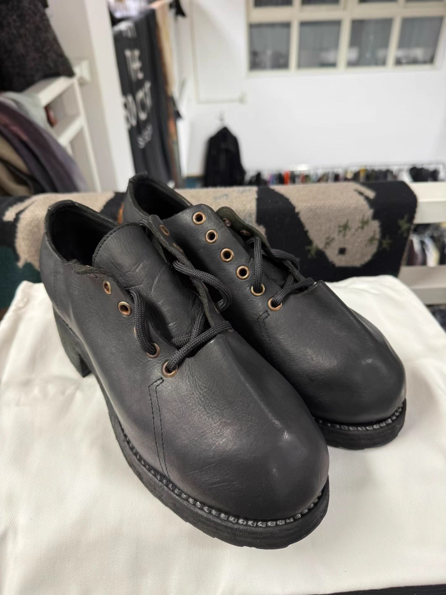 Guidi GUIDI Shark Derby Shoes K20 Size US 6 / EU 39 - 4 Thumbnail