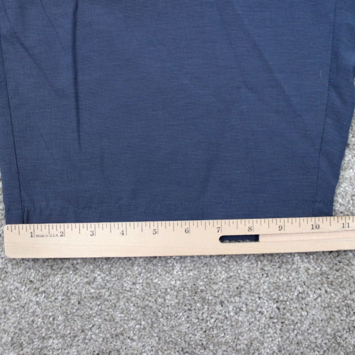 TravisMathew Travis Mathew Golf Shorts Men 35 Black Lightweight Stretch 11" Inseam Bermuda Pocket Pockets Regular Athletic Outdoor Sports Blue Size US 35 - 5 Thumbnail