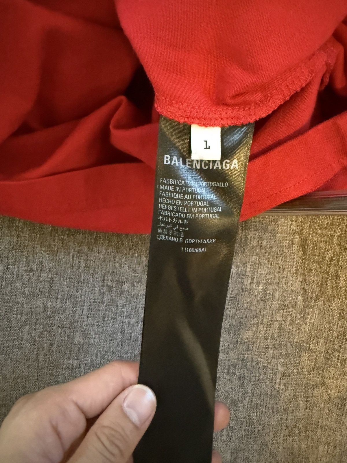 Adidas × Balenciaga Balenciaga adidas stripe t shirt Size US S / EU 44-46 / 1 - 4 Thumbnail