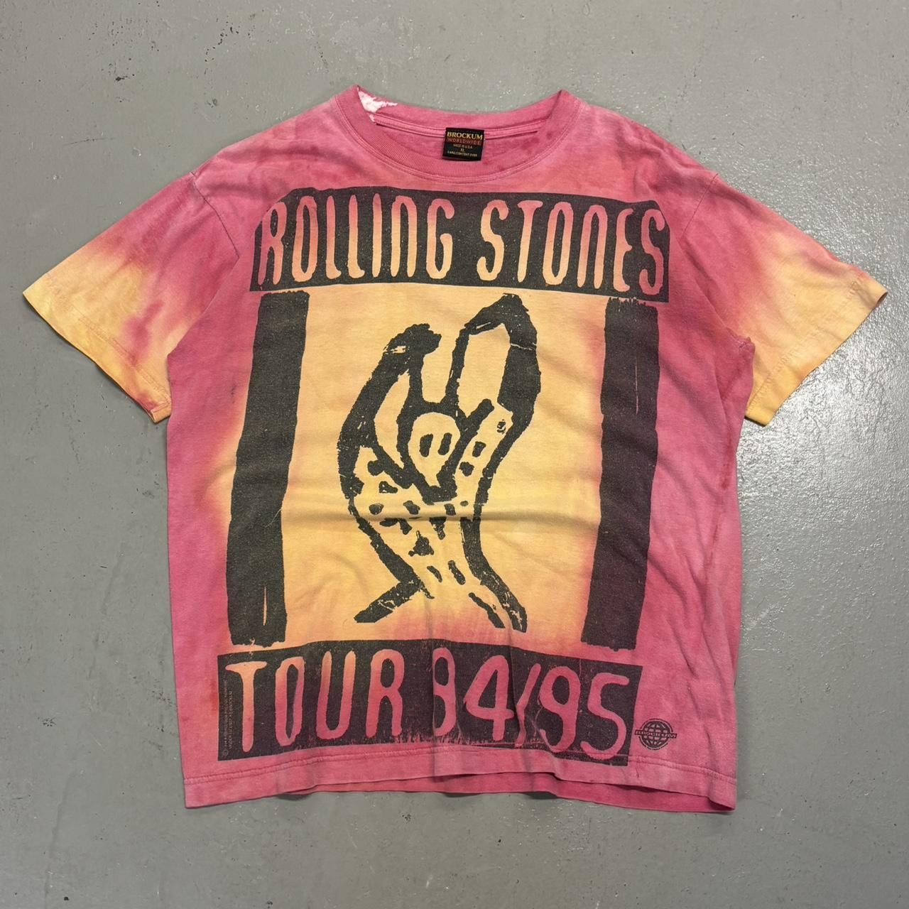 The Rolling Stones Vintage Rolling Stones Voodoo Lounge Tour Brockum Shirt Size US XL / EU 56 / 4 - 1 Thumbnail