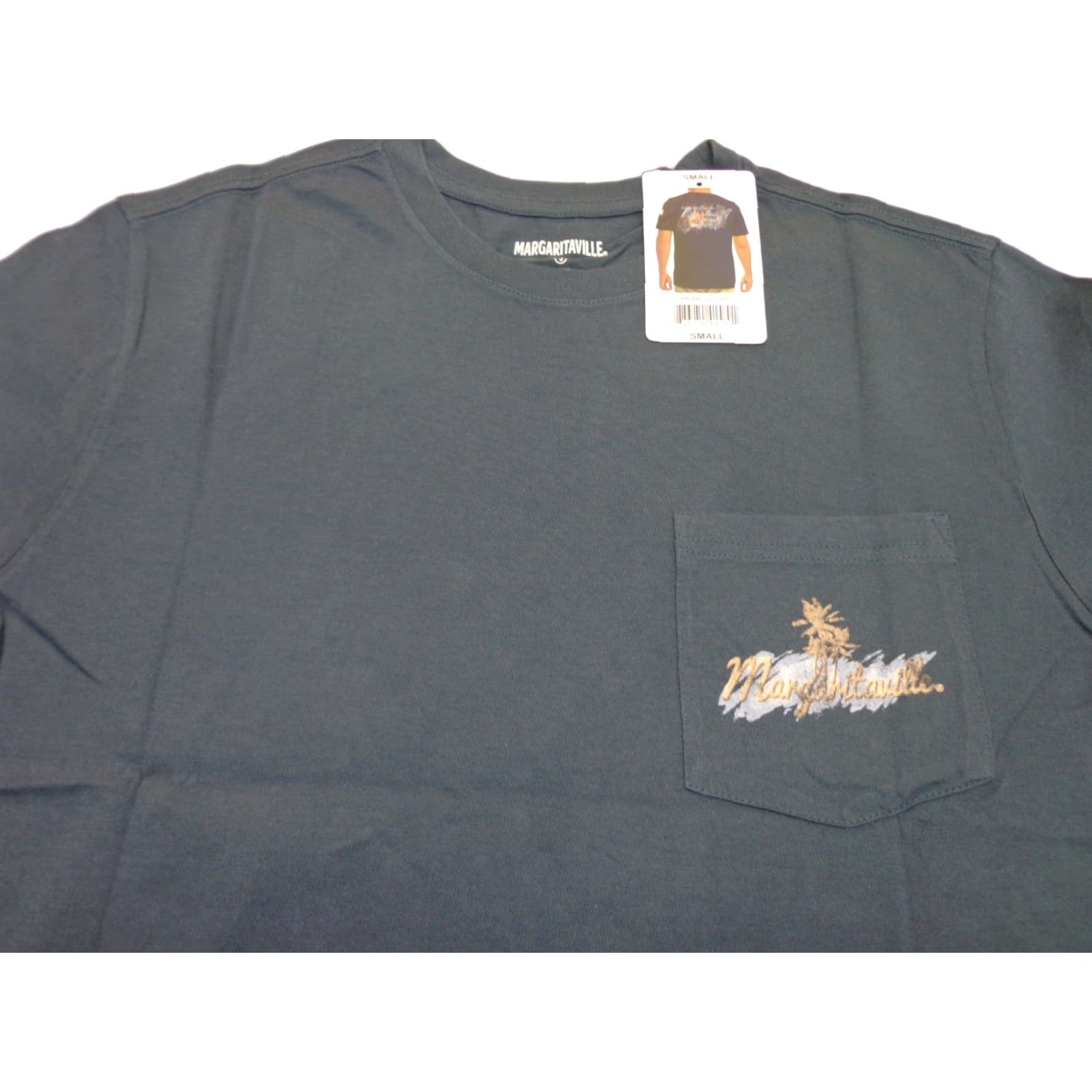 Alife Margaritaville T Shirt Pocket BLUE Crew Neck Short Sleeve 100% Cotton Small Mens LIVE LIFE LIKE A SONG Size US S / EU 44-46 / 1 - 1 Thumbnail