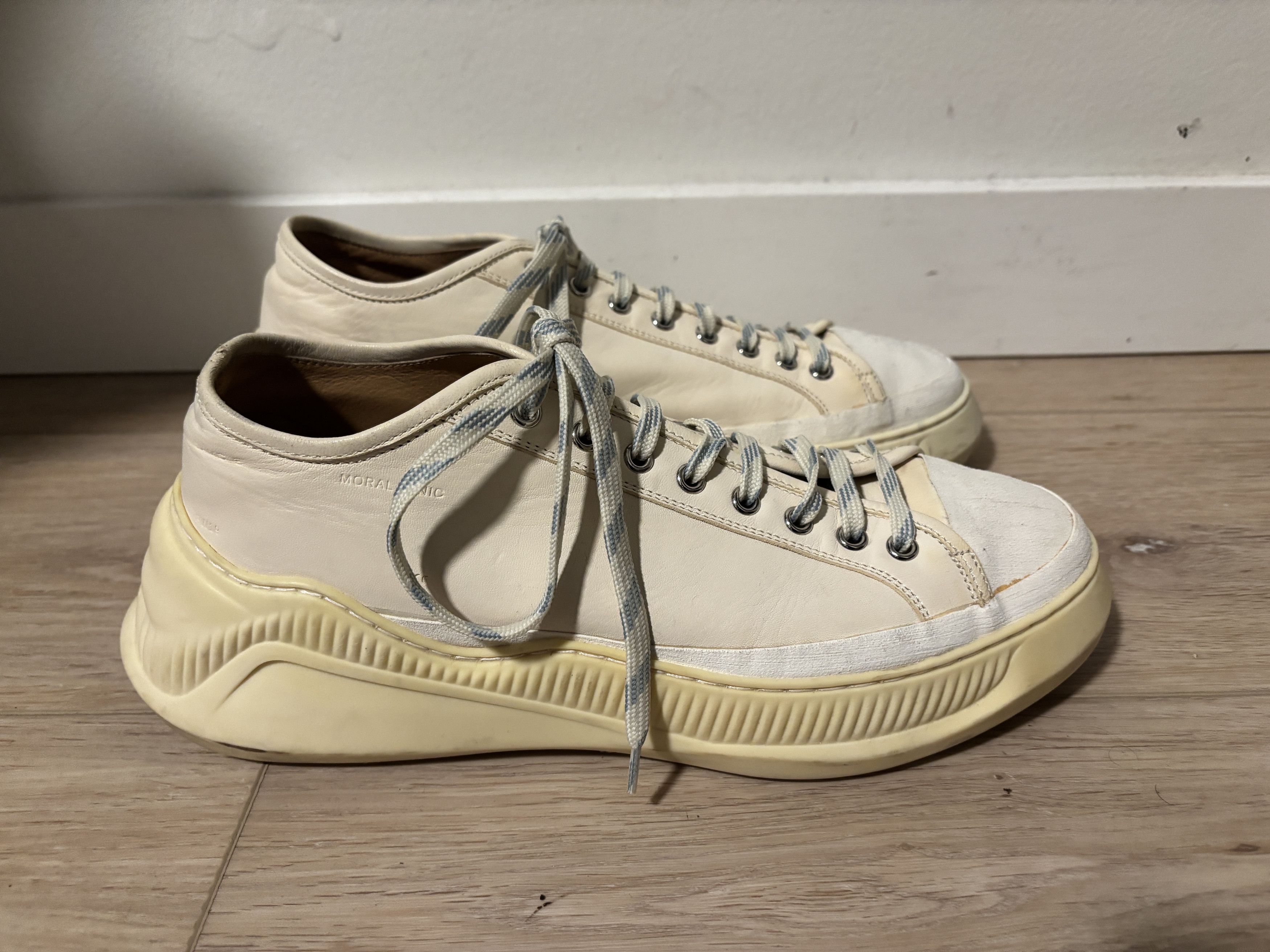 OAMC $490 FW19 Moral Panic White Sneakers (like Free Solo) - 41 Size US 8 / EU 41 - 6 Thumbnail