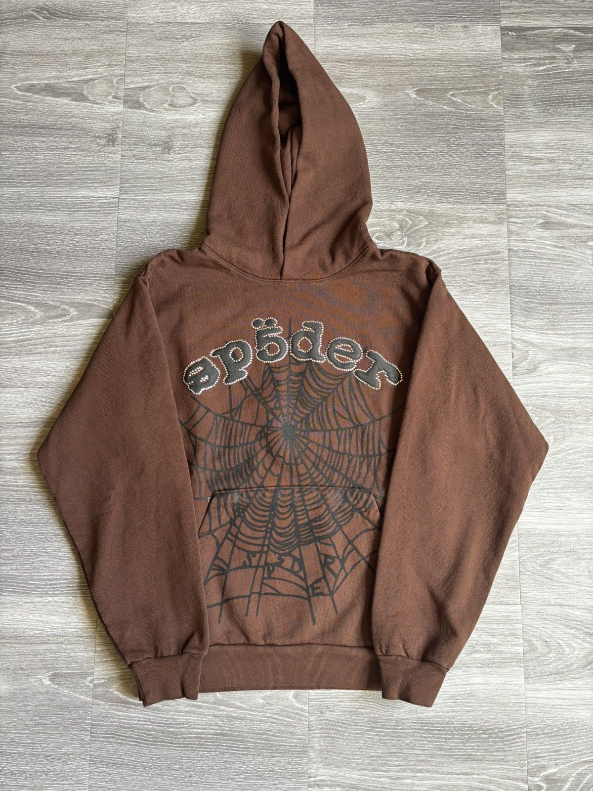 Sp5der Spider Complexcon Exclusive Rhinestone Hoodie Size US L / EU 52-54 / 3 - 4 Thumbnail