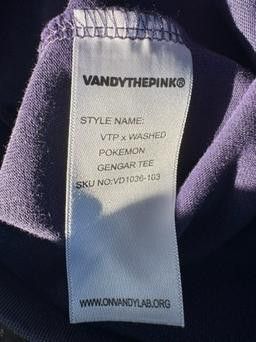 Vandy The Pink Pokémon x Vandy The Pink "Gengar" Washed Tee Size US S / EU 44-46 / 1 - 5 Thumbnail