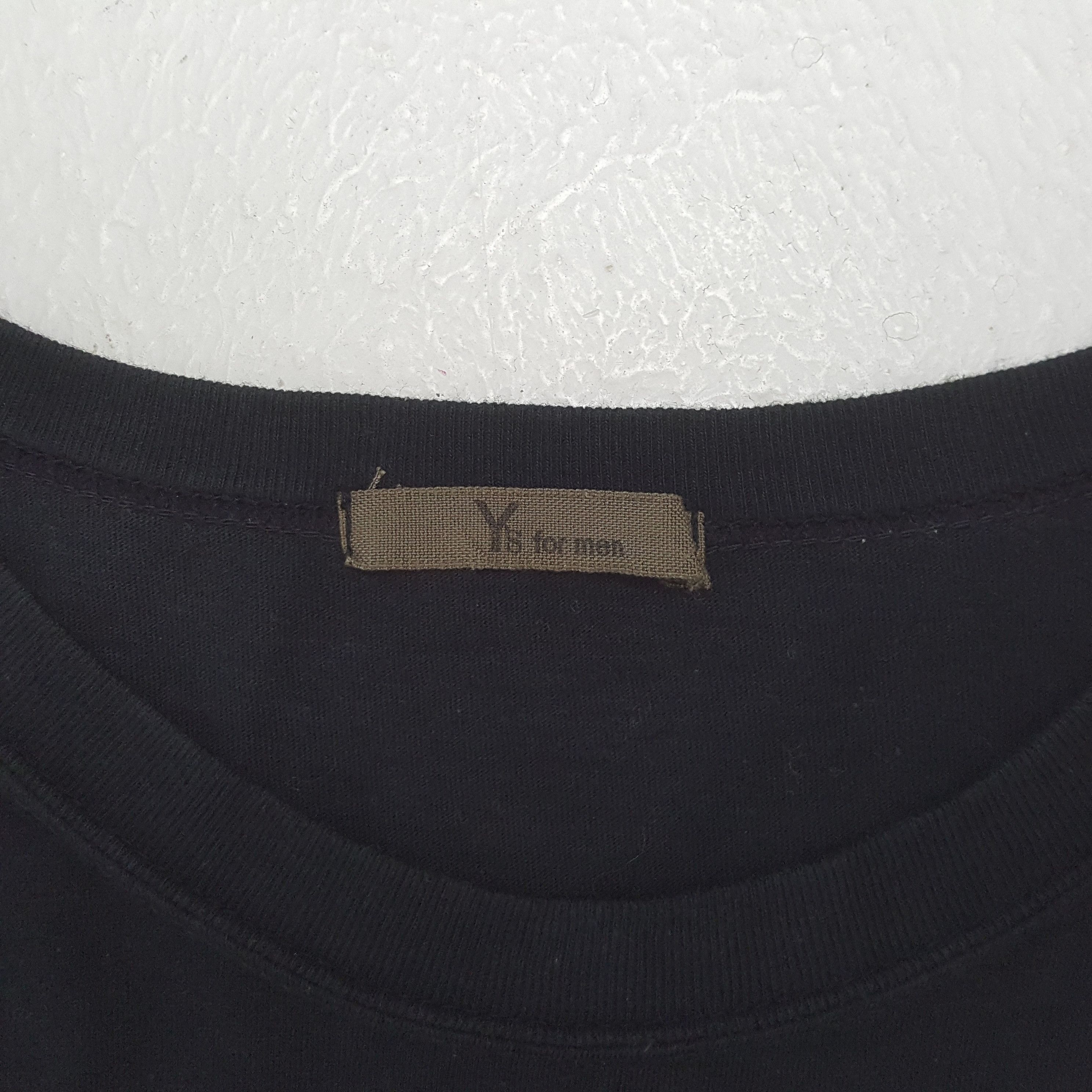 Y's for Men Ys For Men by Yohji Yamamoto Designer Tshirt RR29 Size US L / EU 52-54 / 3 - 6 Thumbnail