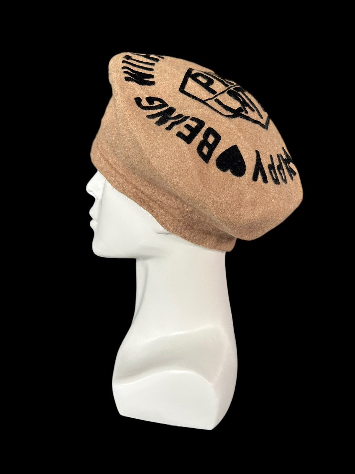 Japanese Brand × Kapital × Vintage Japanese Brand Pink Latte Rare Hats 🎌☠️☠️ Size ONE SIZE - 2 Thumbnail
