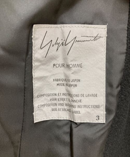Yohji Yamamoto Yohji Yamamoto pour homme wool gabardine long coat Size US L / EU 52-54 / 3 - 4 Thumbnail