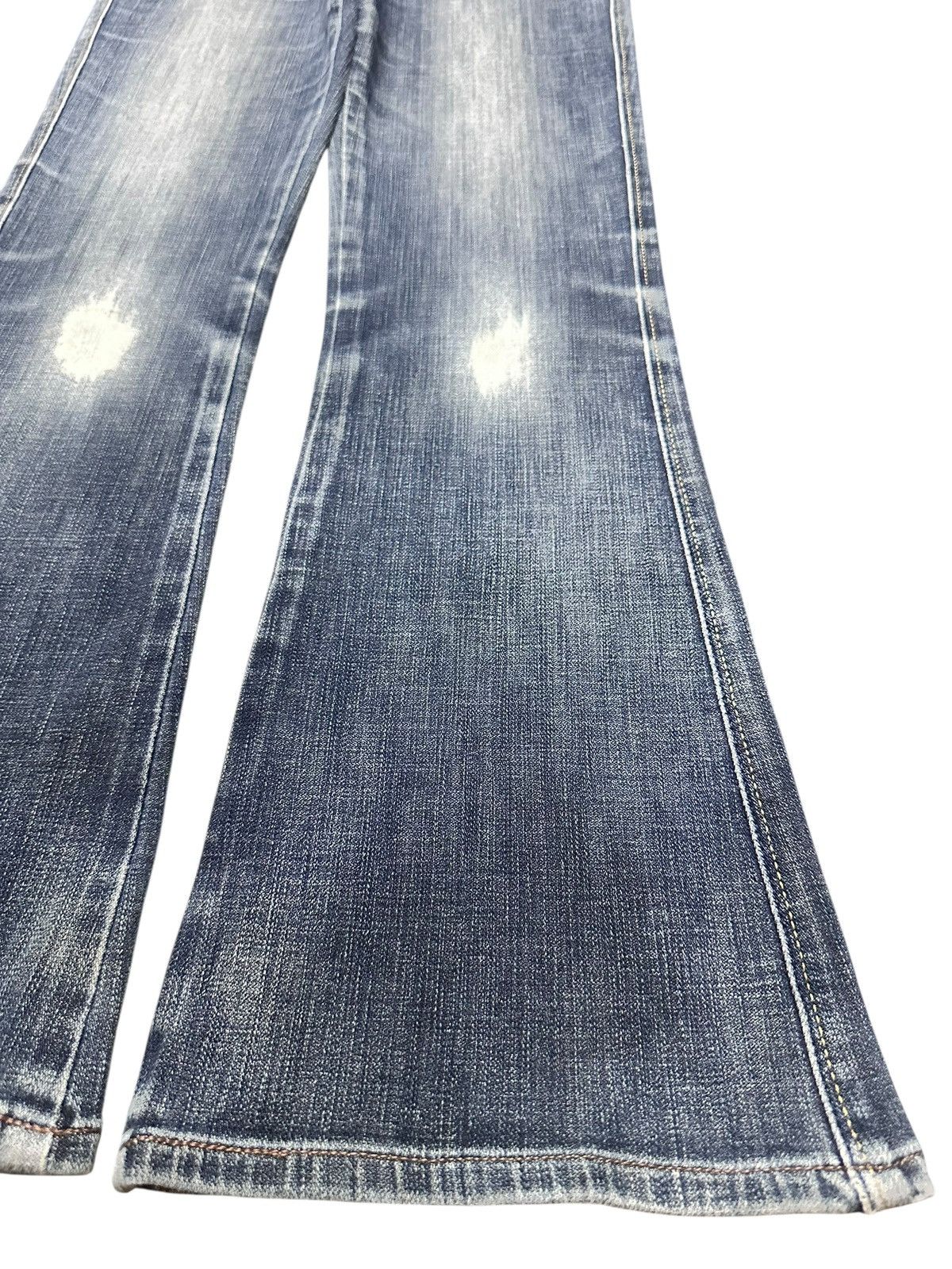 Edwin × Japanese Brand Vintage Edwin Something With WideLeg Bootcut Style Faded Size US 28 / EU 44 - 8 Thumbnail