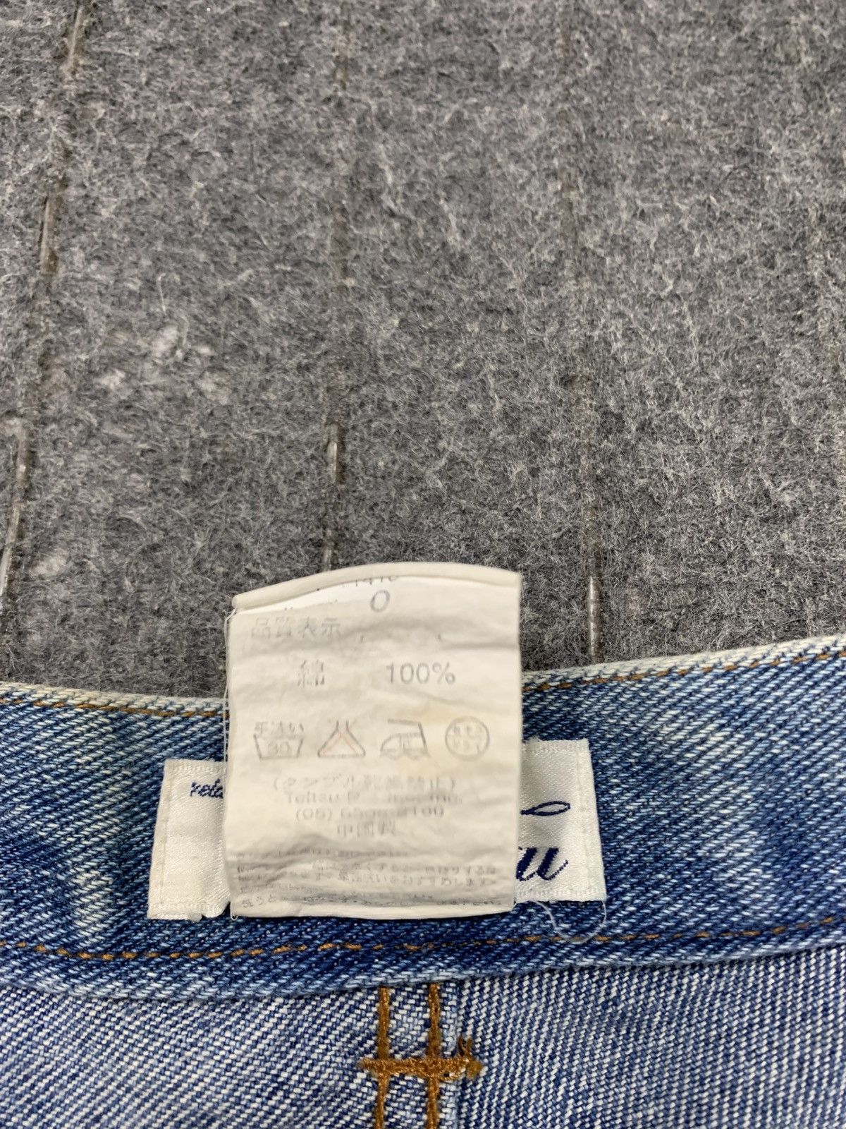 Japanese Brand Kurt Cobain Paint Splash Printed Jtu Classic Denim Jeans Size US 28 / EU 44 - 9 Thumbnail