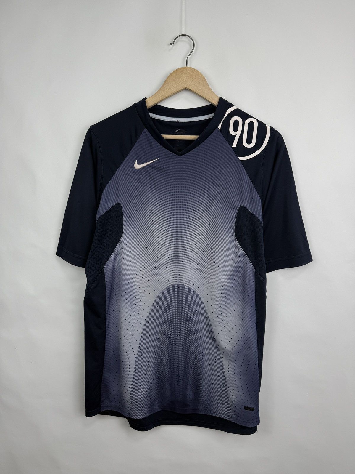 Nike 🇺🇸 Vintage 90s Nike TN Total 90 T-Shirt Rare Retro Hype Y2K Size US M / EU 48-50 / 2 - 2 Thumbnail