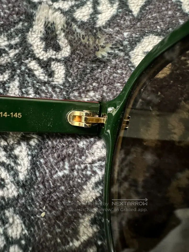 Gucci Gucci Pilot men's tortoise tortoise sunglasses Size ONE SIZE - 8 Thumbnail