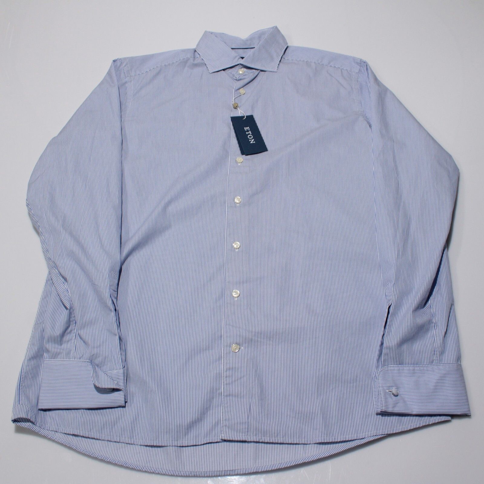 Eton Eton New with tags Shirt Size XL US In Blue Size US XL / EU 56 / 4 - 3 Thumbnail