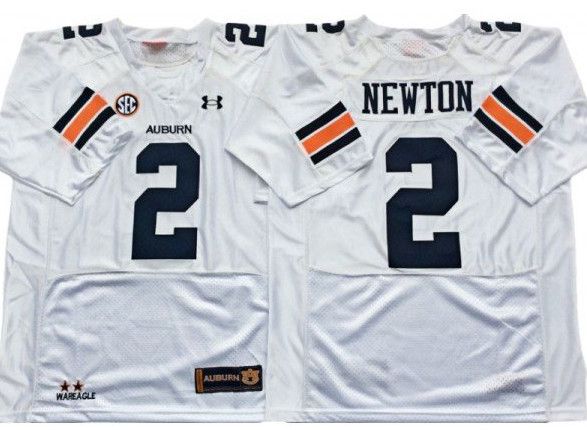 Other Auburn Tigers 2 Cameron Newton White Football Jersey Size US M / EU 48-50 / 2 - 1 Thumbnail