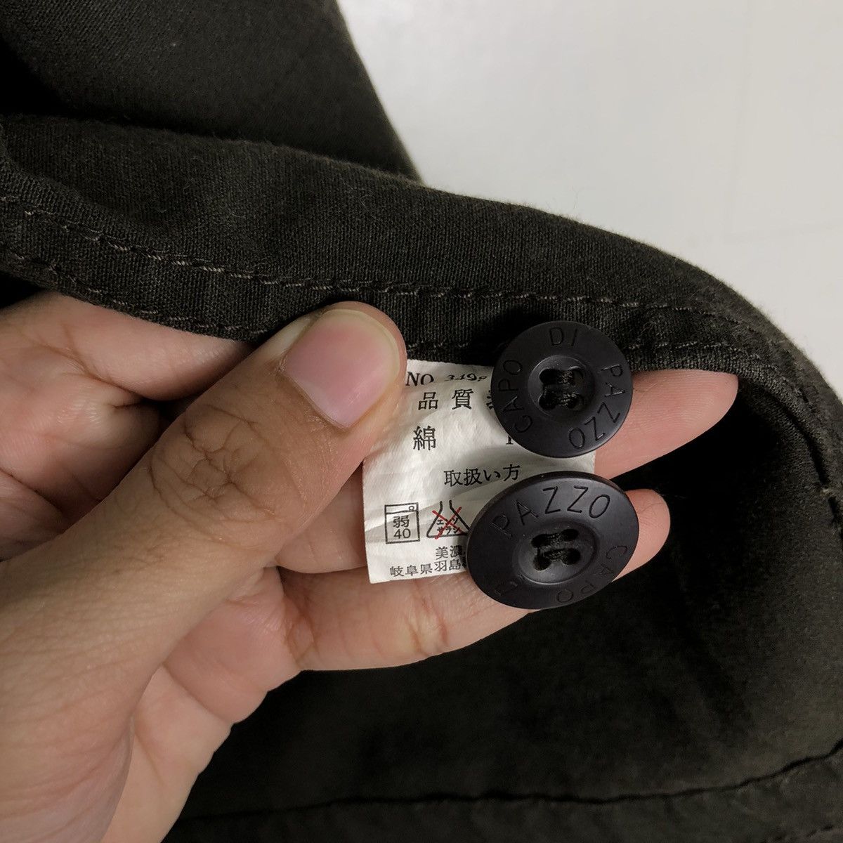 Japanese Brand 🔥Chore Jacket Punk Design Capo Di Pazzo Biker Racer Wear Size US M / EU 48-50 / 2 - 17 Thumbnail