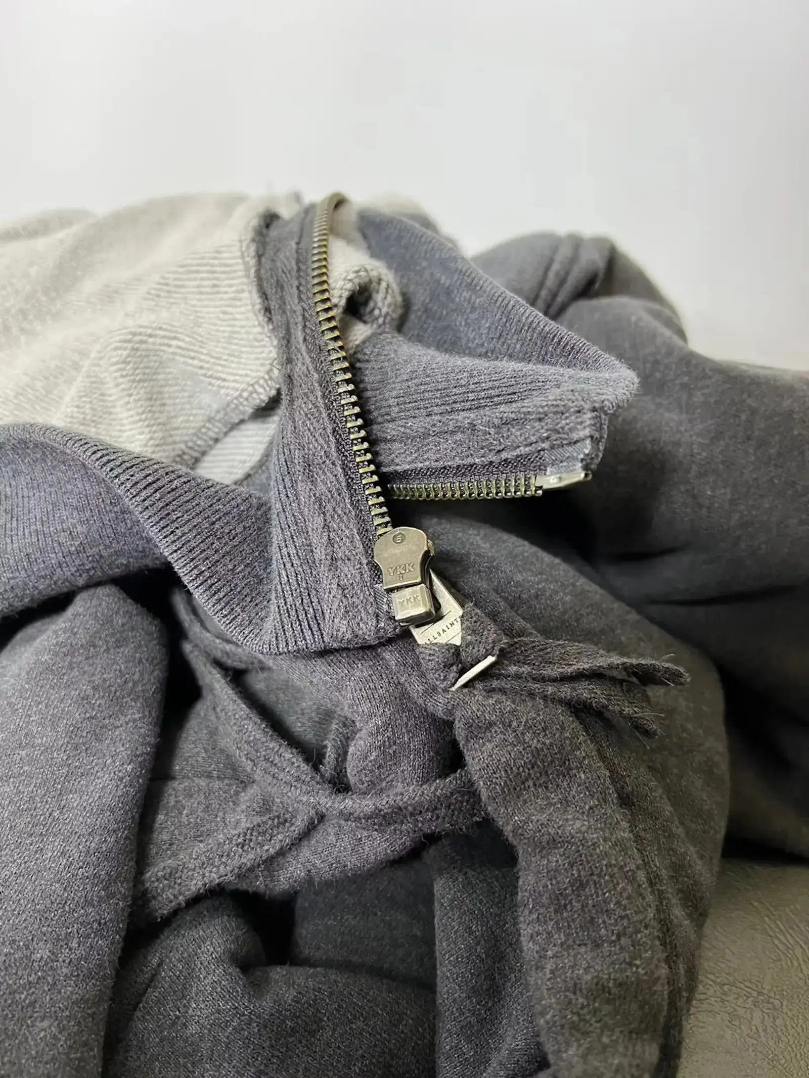 Allsaints × Japanese Brand All Saints full zip Hoodie Size US XL / EU 56 / 4 - 4 Thumbnail