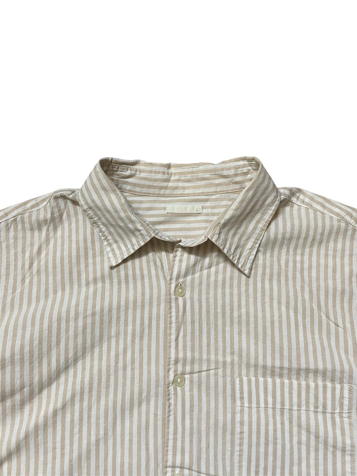 GU gu striped shortsleeve shirt Size US L / EU 52-54 / 3 - 2 Thumbnail