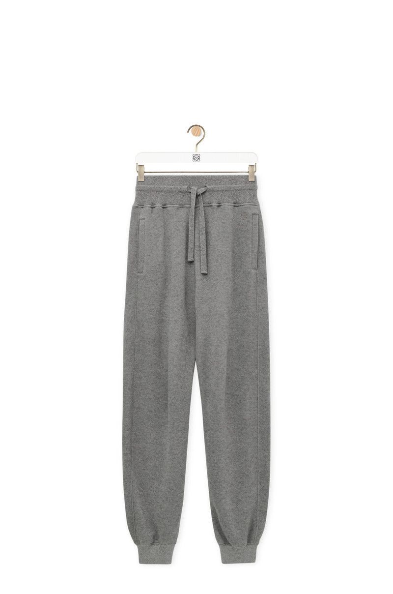 Loewe o1in1g0426 Trousers in Grey Melange Size 25" / US 0 / IT 36 - 1 Thumbnail