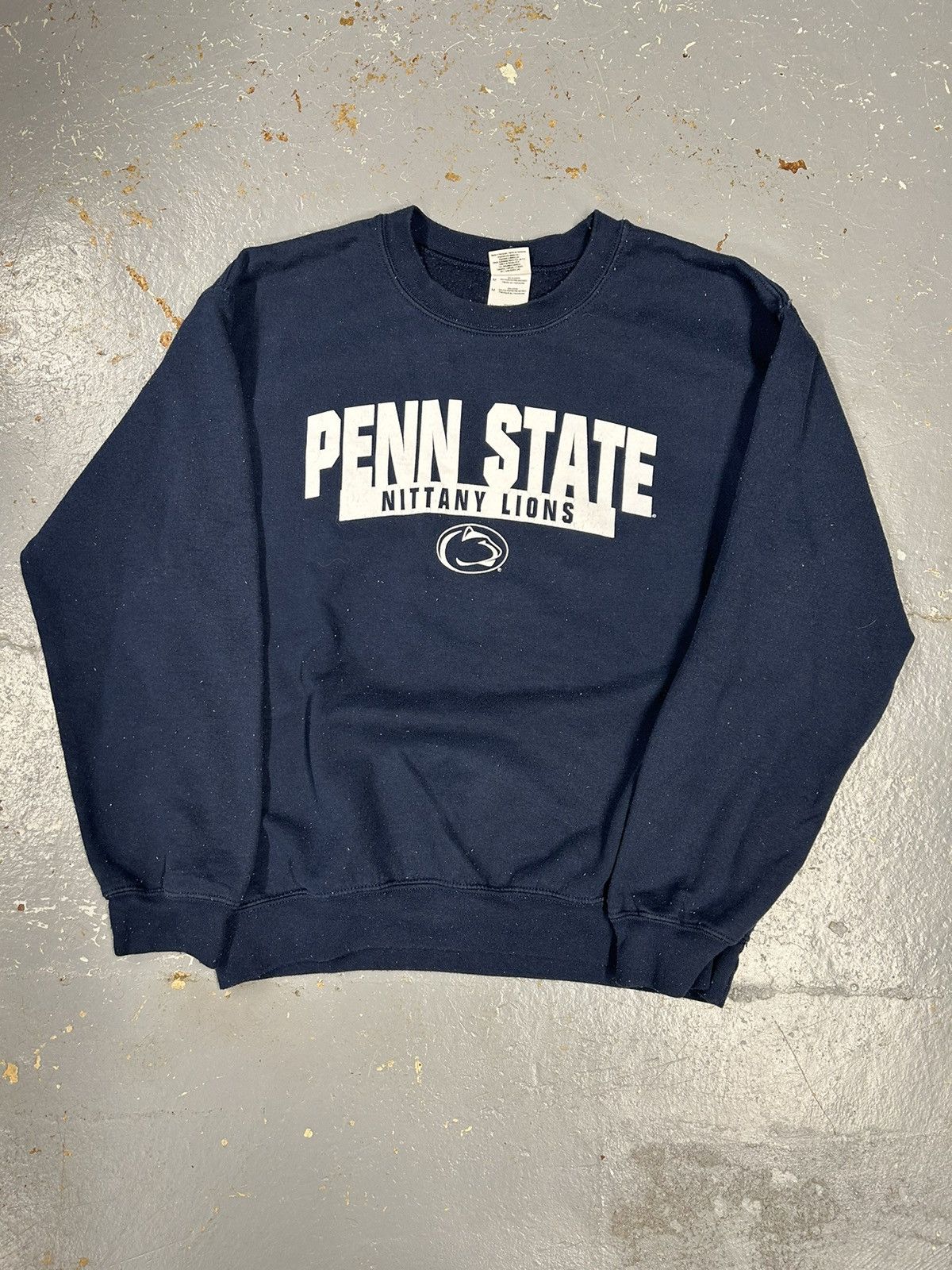 Vintage Crazy Vintage Y2K Navy Penn State University Script Crewneck Size US M / EU 48-50 / 2 - 1 Thumbnail