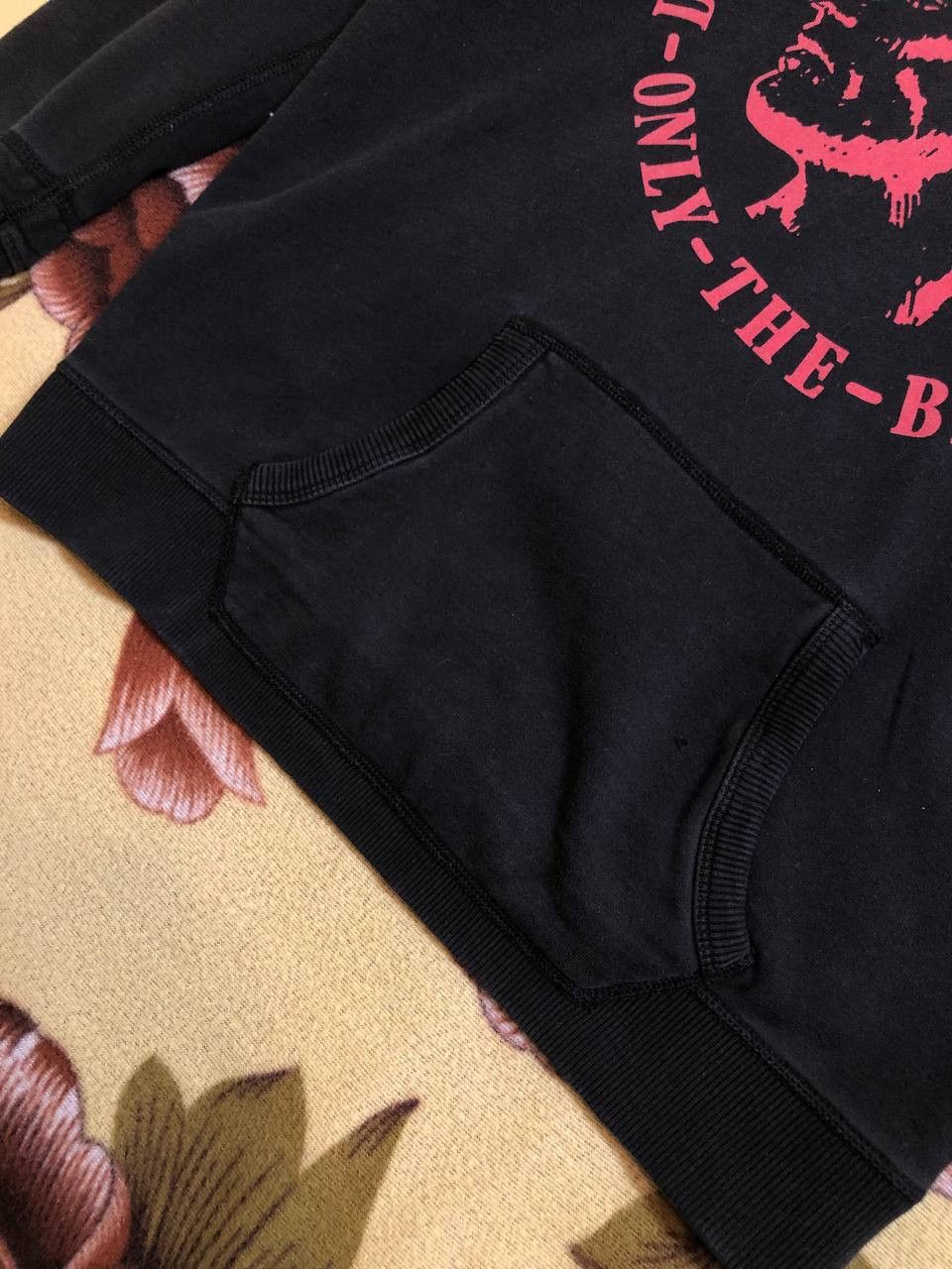 Diesel Vintage Diesel Graphic Design Logo Black and Red hoodie Size US S / EU 44-46 / 1 - 10 Thumbnail