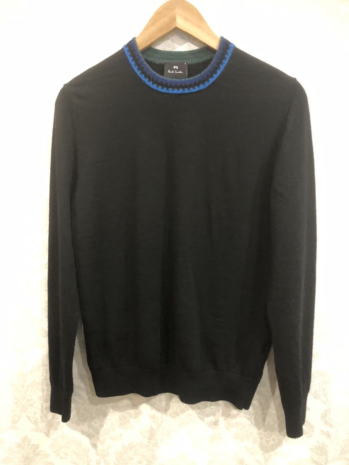 Paul Smith Paul Smith merino wool black sweater Mens size S Size US S / EU 44-46 / 1 - 2 Thumbnail