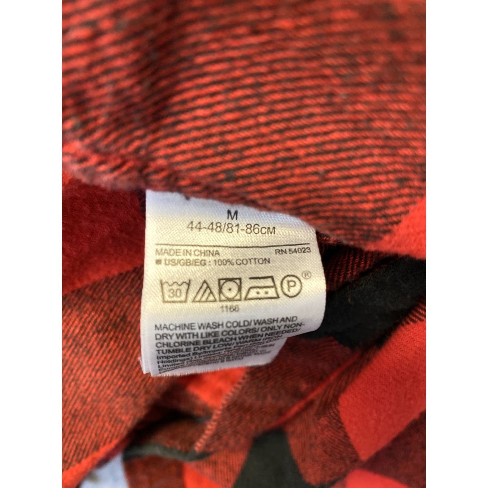 Gap GAP Shirt Button Mens M Red Black Buffalo Plaid Casual Long Sleeve /0240 Size US M / EU 48-50 / 2 - 7 Thumbnail