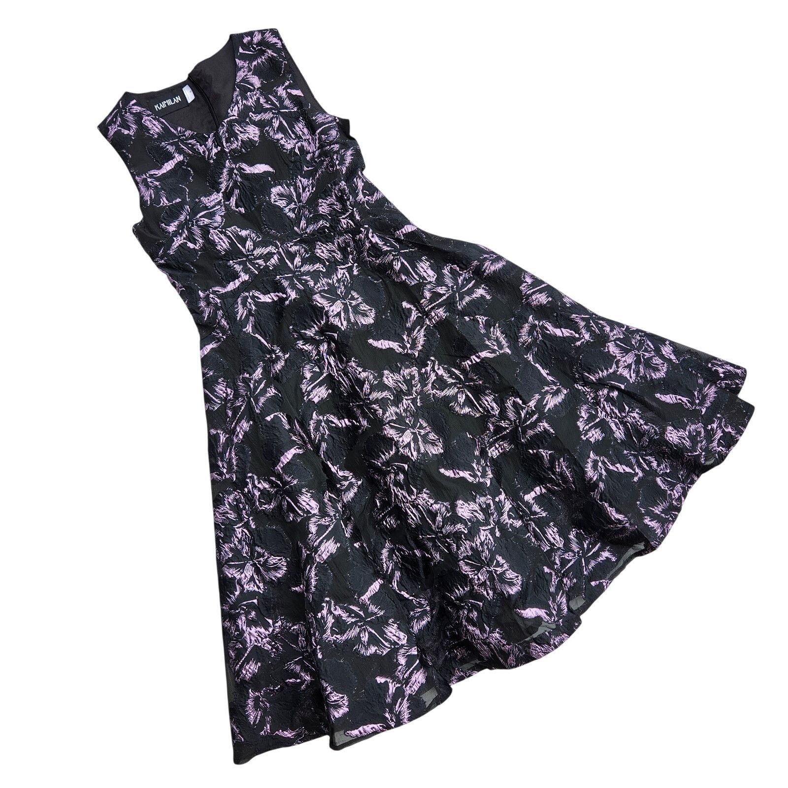 The Unbranded Brand Kaimilan Women Fit & Flare Summer Cocktail Dress Size 2 Size XS / US 0-2 / IT 36-38 - 1 Thumbnail