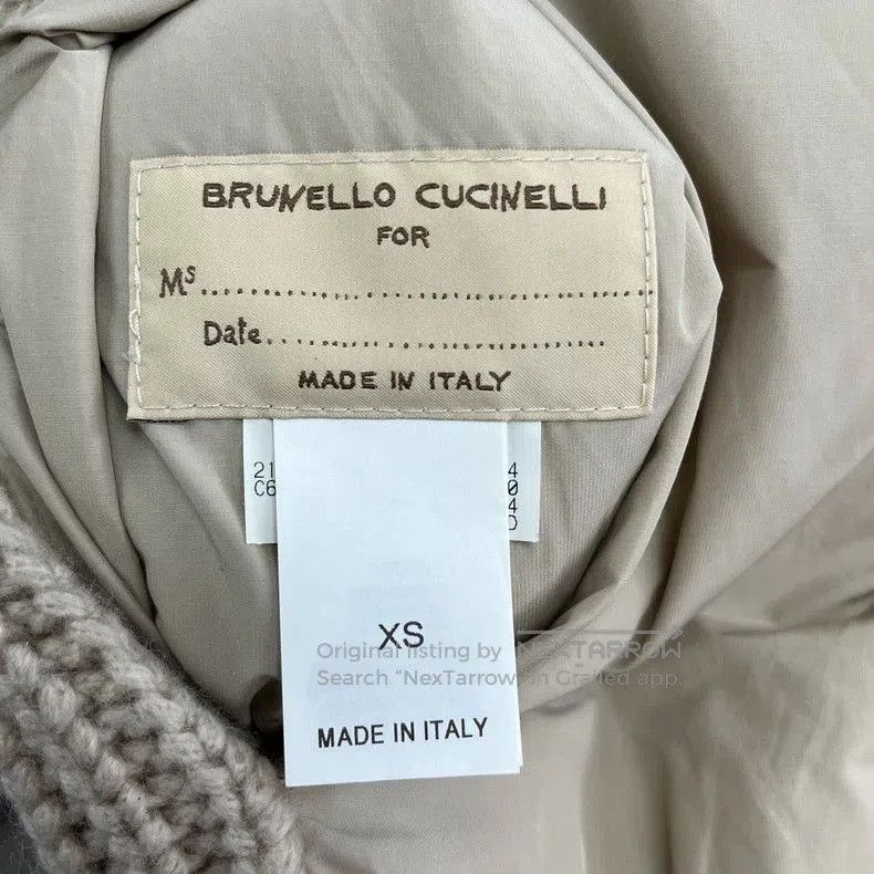 Brunello Cucinelli Brunello Cucinelli Reversible Cashmere Down Vest. Size US XS / EU 42 / 0 - 3 Thumbnail