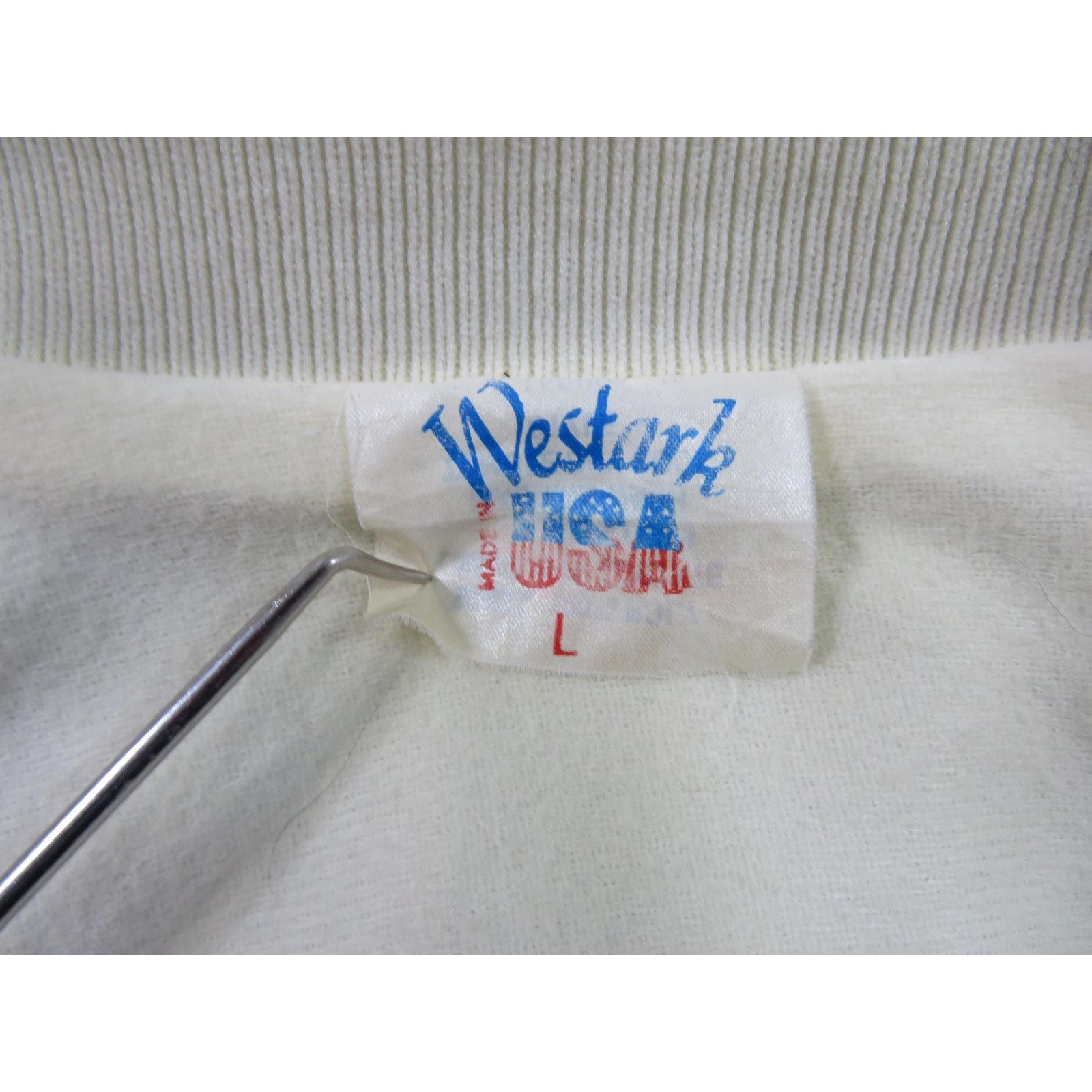 Other Corvette Racing Baseball Bomber White Jacket Sz L 1980s Size US L / EU 52-54 / 3 - 5 Thumbnail