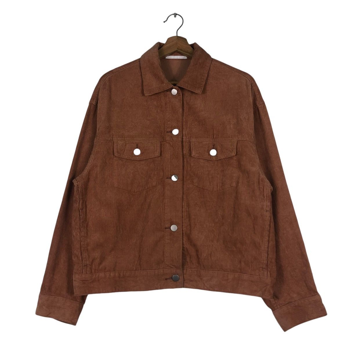 Japanese Brand 🔥CROPPED CORDUROY BIKER JACKET UNIQLO JAPAN ISSEY MIYAKE Size US L / EU 52-54 / 3 - 1 Thumbnail