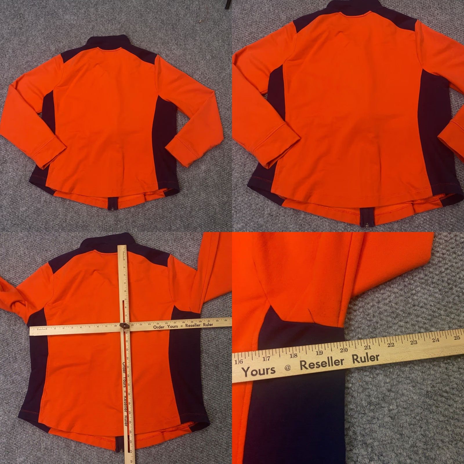 Ralph Lauren Ralph Lauren Active LRL Womens Jacket Large Orange Fleece Full Zip Size L / US 10 / IT 46 - 8 Thumbnail