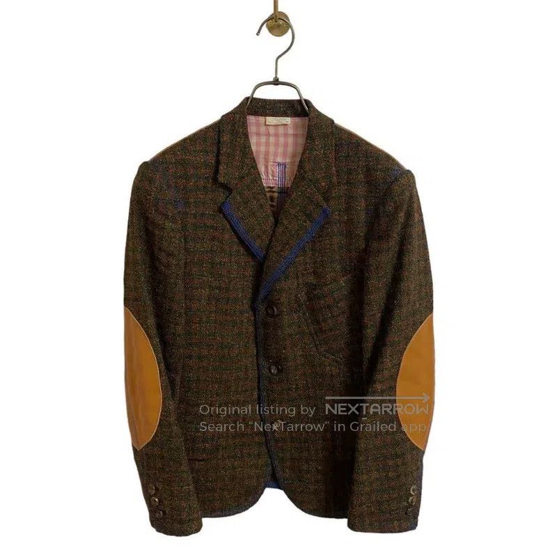 Junya Watanabe Junya Watanabe Contrast Leather Jacket Size US XS / EU 42 / 0 - 1 Thumbnail