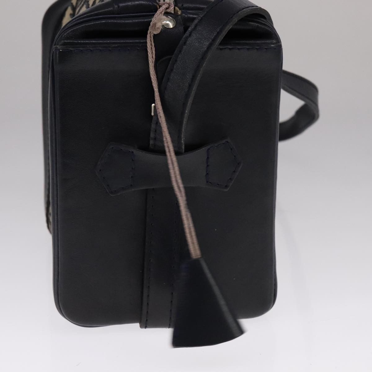 Dior DIOR Trotter Canvas Shoulder Bag Navy Size ONE SIZE - 3 Thumbnail