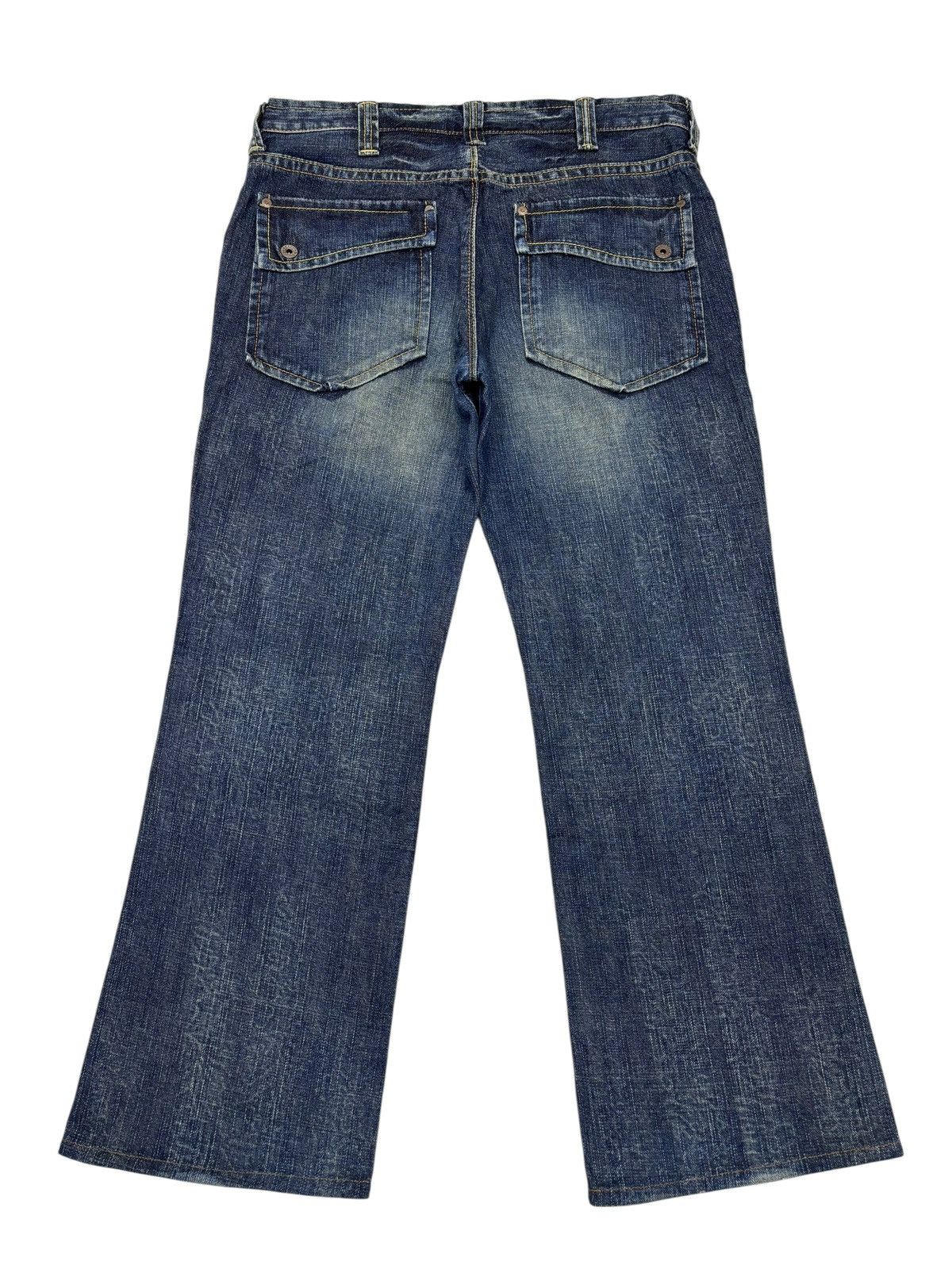 Kapital Vintage Japanese Bush Denim Baggy Jeans Size US 35 - 8 Thumbnail