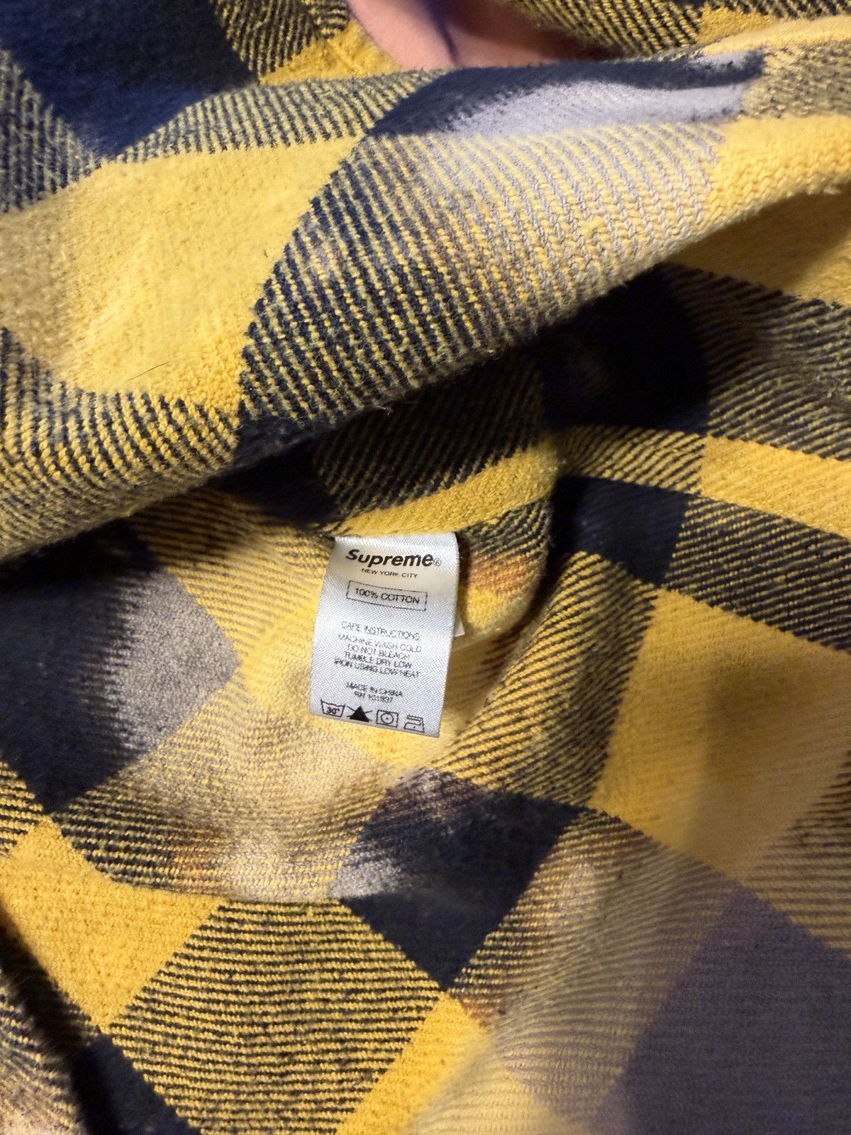 Supreme SUPREME BLEACHED BUFFALO HEAVYWEIGHT FLANNEL Size US L / EU 52-54 / 3 - 4 Thumbnail