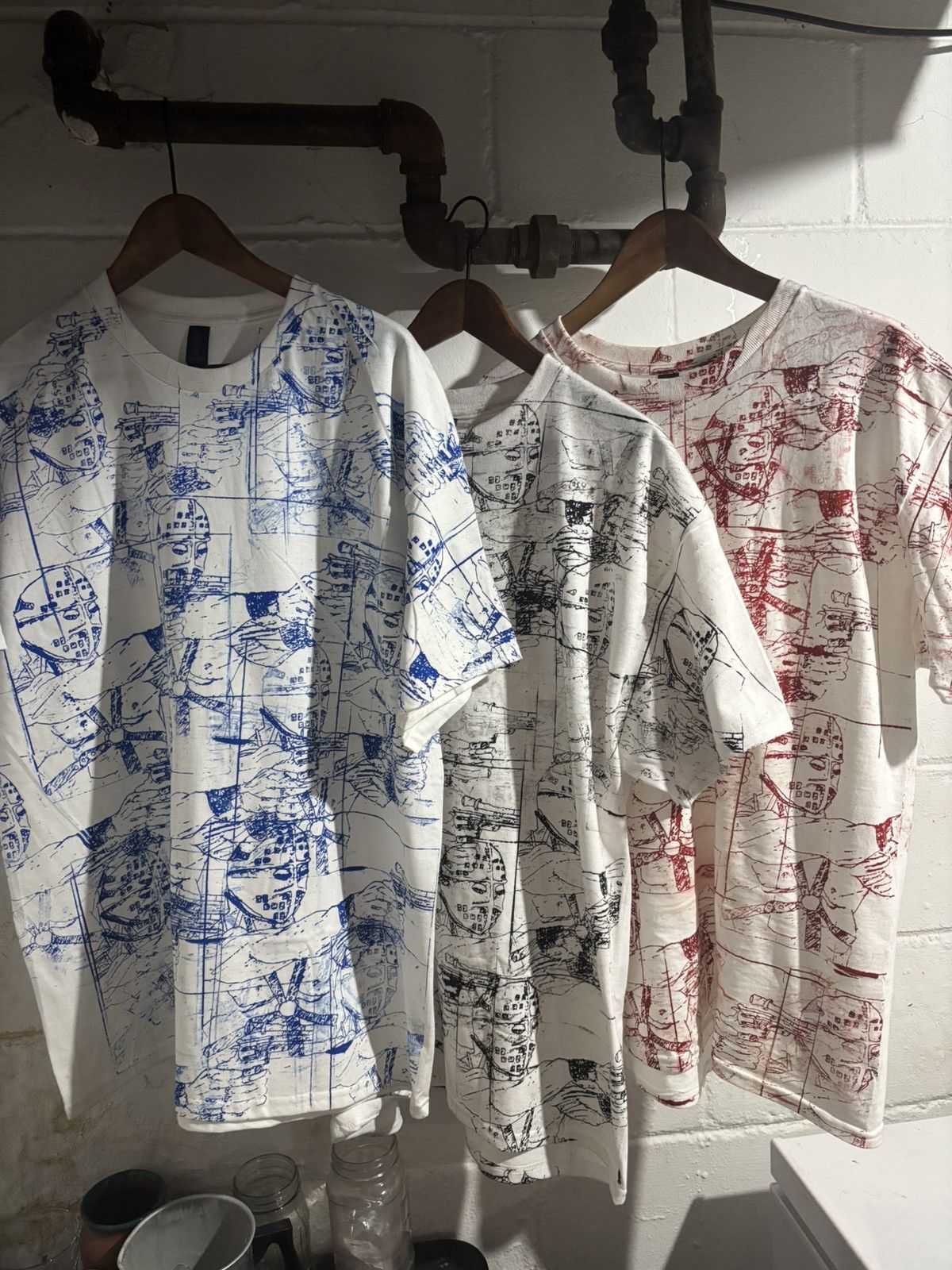 Homemade AOP lord humungus tee. Size US XL / EU 56 / 4 - 7 Thumbnail