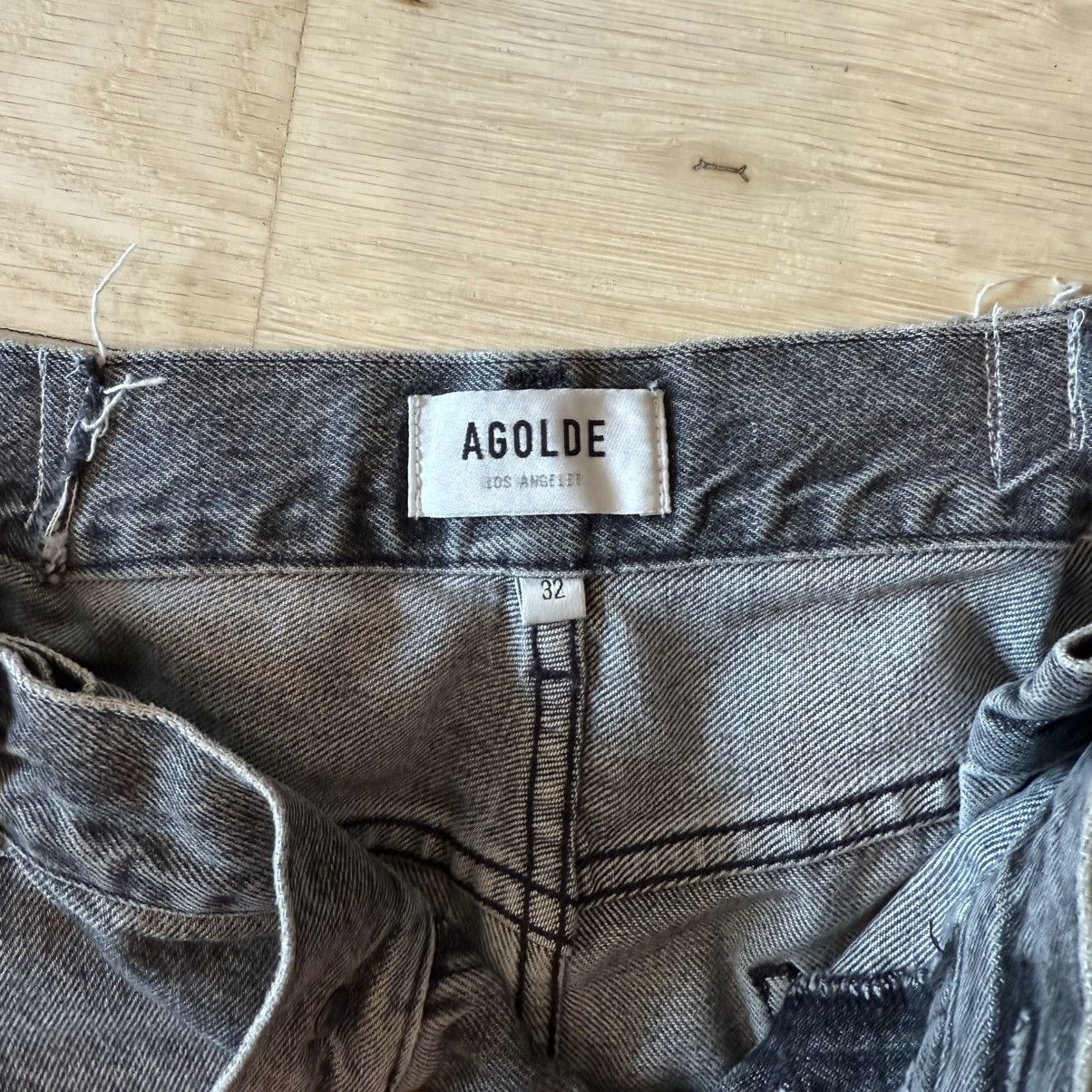 Agolde Agolde Boyfriend Pleated Jeans Size 31" - 3 Thumbnail