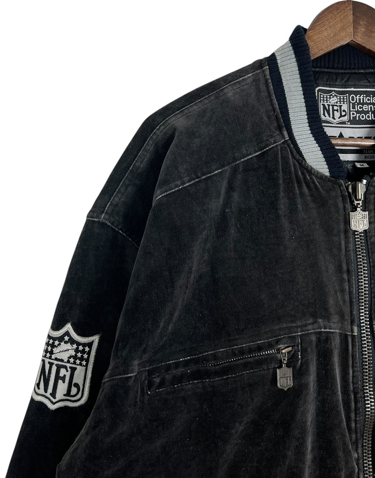 NFL 90s Vintage LOS ANGELES RAIDERS Jacket Size US M / EU 48-50 / 2 - 4 Thumbnail