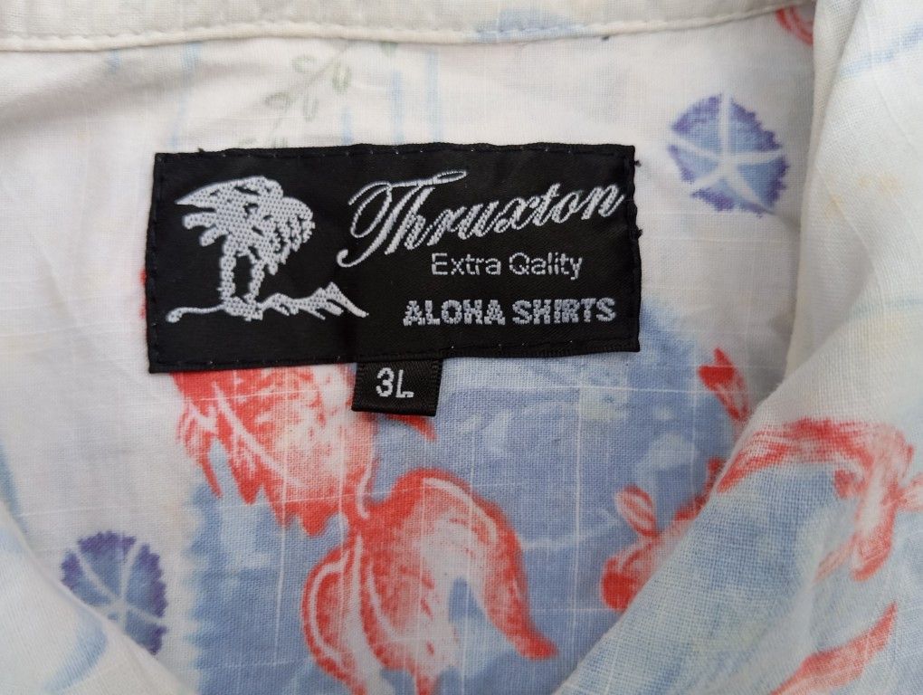 Japanese Brand Japan Art Koi Sukajan Hawaiian shirt AOP 🌴 Size US L / EU 52-54 / 3 - 5 Thumbnail