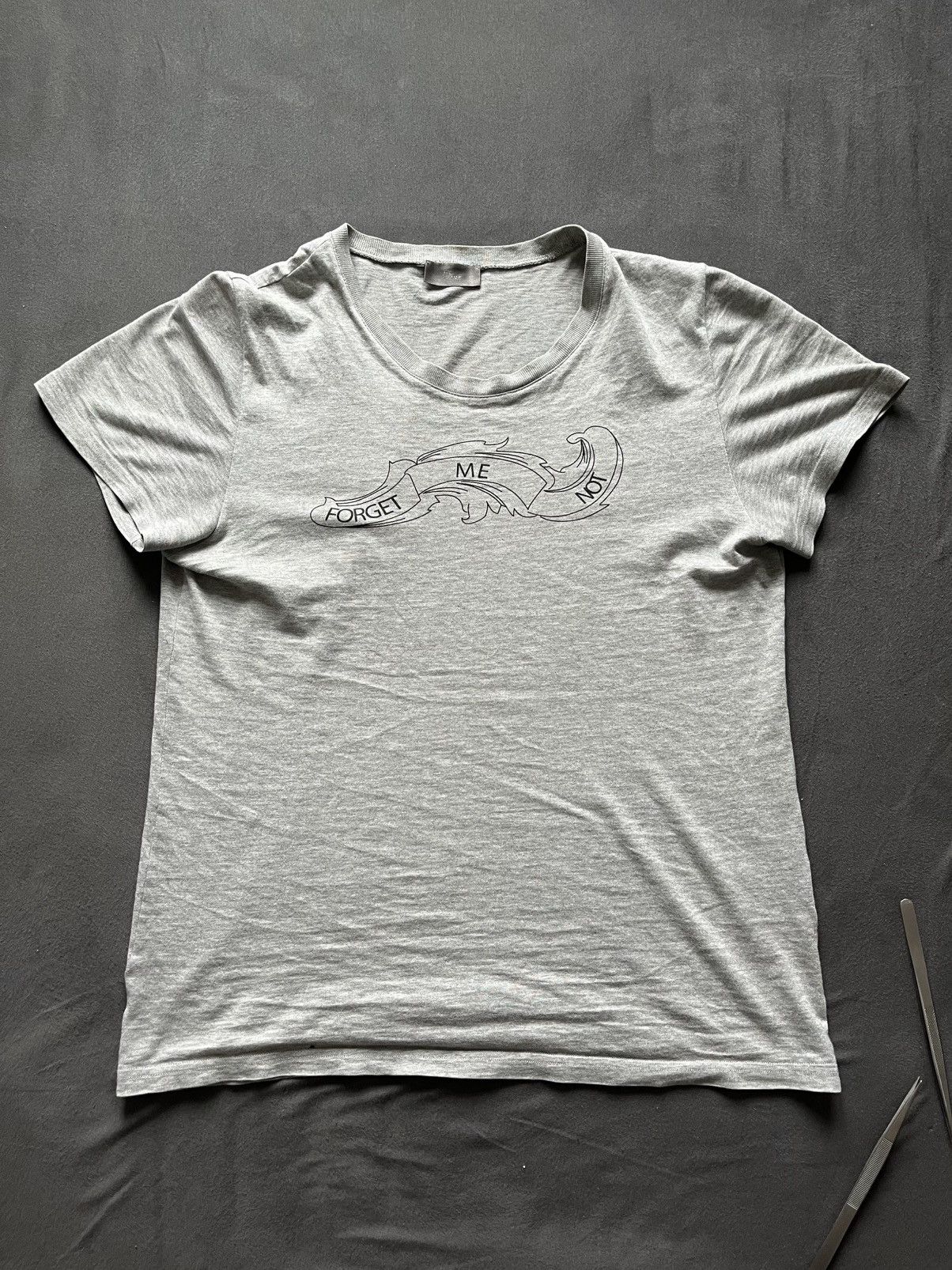 Dior × Hedi Slimane Dior Homme FW06 AW06 Forget Me Not T-Shirt