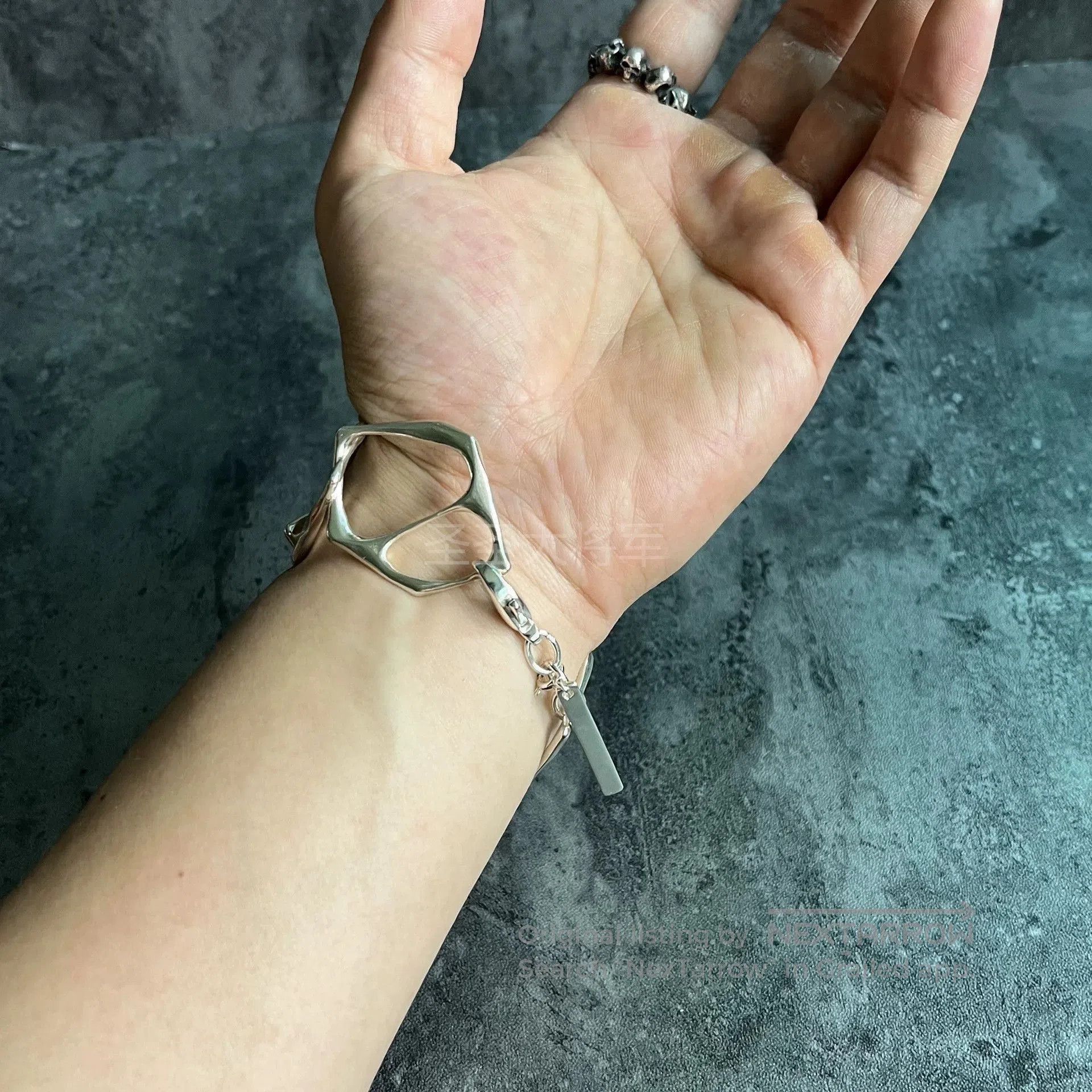 Chin Teo Geometric Link Statement Bracelet. Size ONE SIZE - 4 Thumbnail