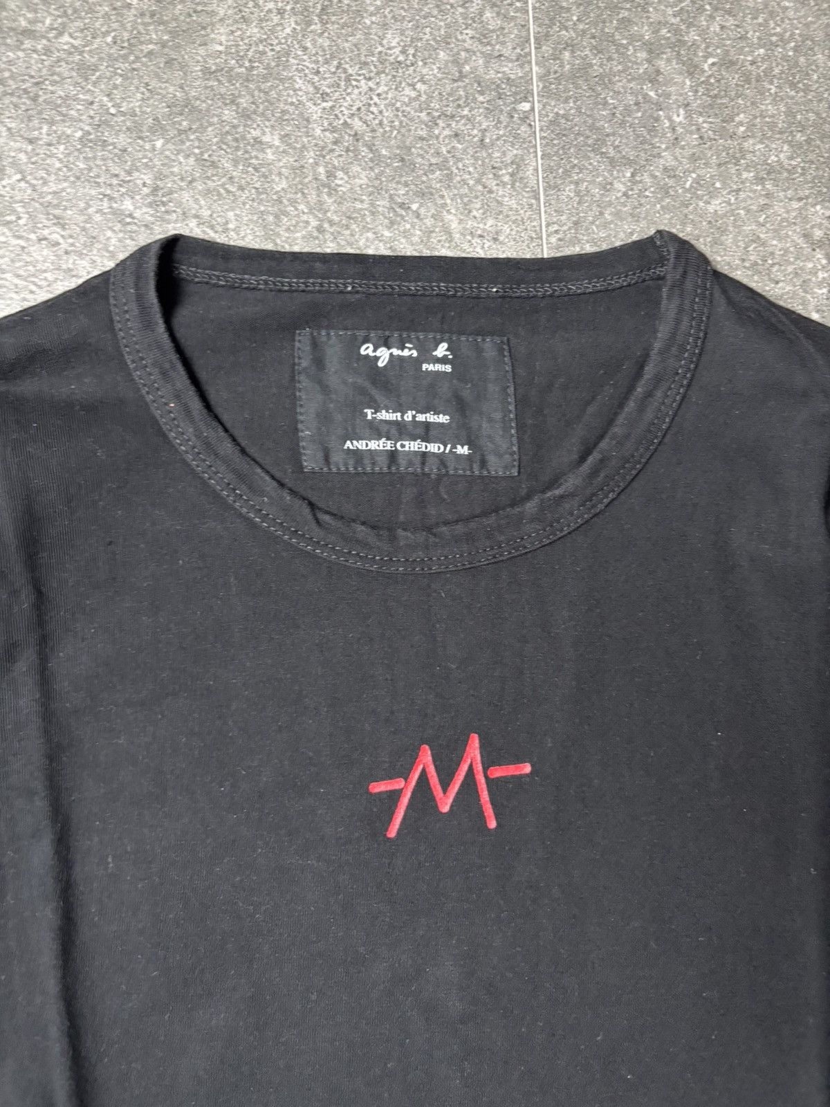 Designer × agnes b. 2000s Agnes B x Andree Chedid Longsleeve Poem Tee Size US S / EU 44-46 / 1 - 5 Thumbnail