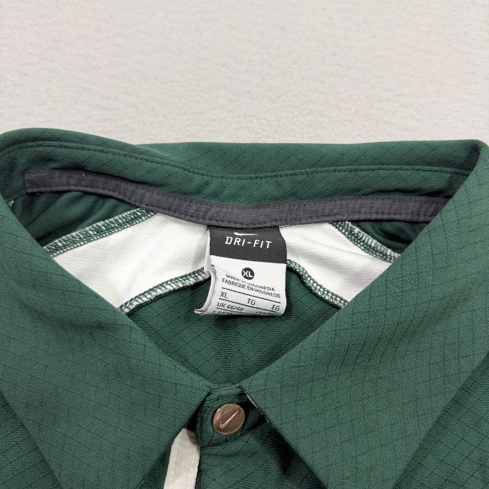Nike Nike Michigan State Spartans Polo Shirt Men's XL DriFIT NCAA Size US XL / EU 56 / 4 - 5 Thumbnail