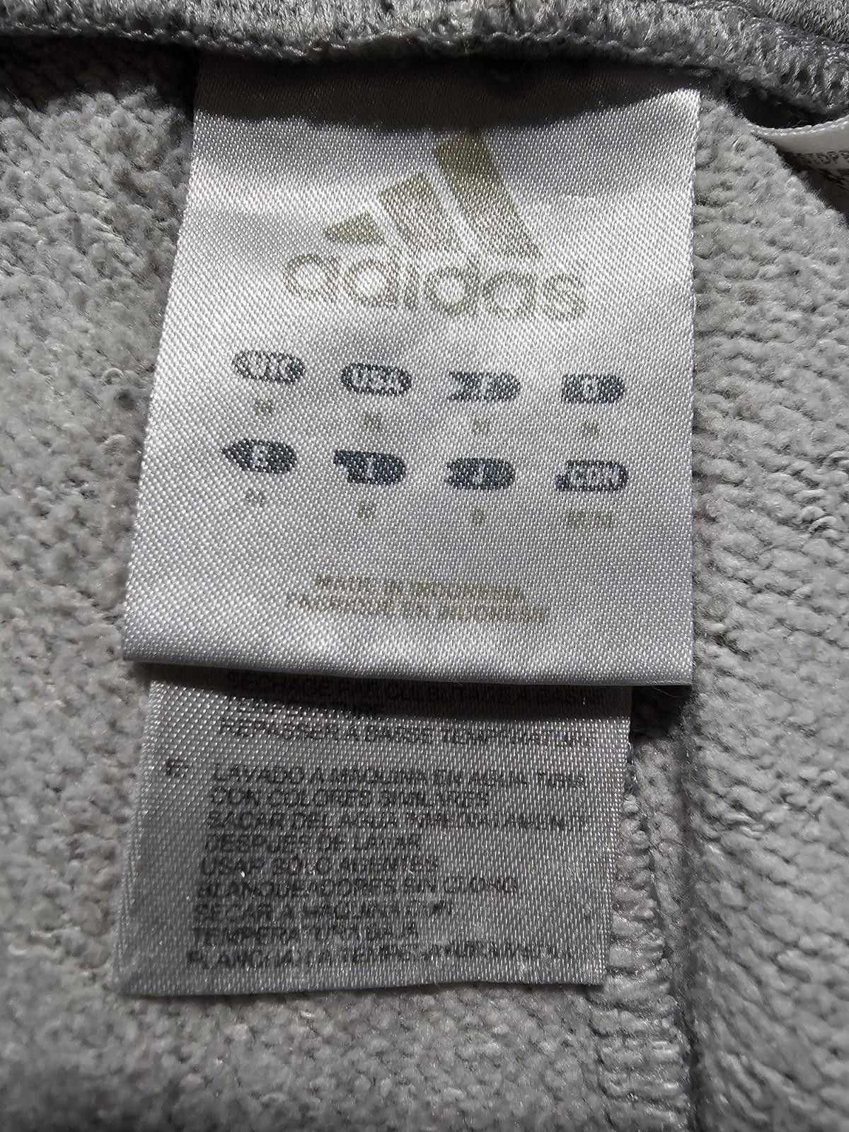 Adidas Adidas Gray Mens Medium Sweatpants Size US 32 / EU 48 - 3 Thumbnail