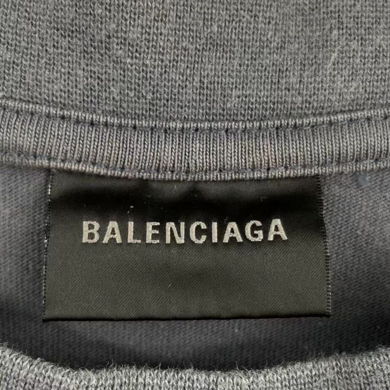 Balenciaga Balenciaga Graffiti Splatter Double B Letter Short Sleeve Size US S / EU 44-46 / 1 - 3 Thumbnail