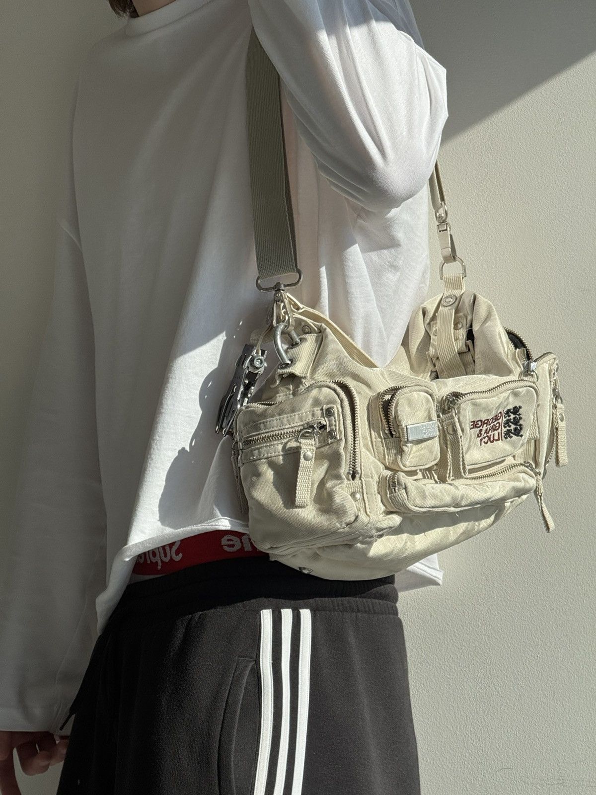 George Gina & Lucy × Japanese Brand Very Rare George Gina & lucy Y2k Alyx Bag Crossbody Handbag Size ONE SIZE - 14 Thumbnail