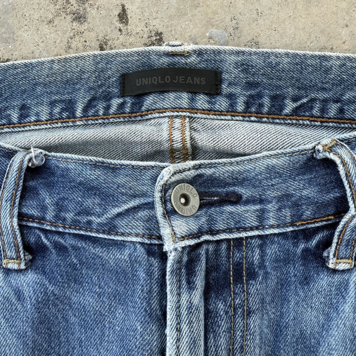 Japanese Brand VINTAGE JAPANESE FADED RIPPED JEAN DENIM PANTS Size US 33 - 5 Thumbnail